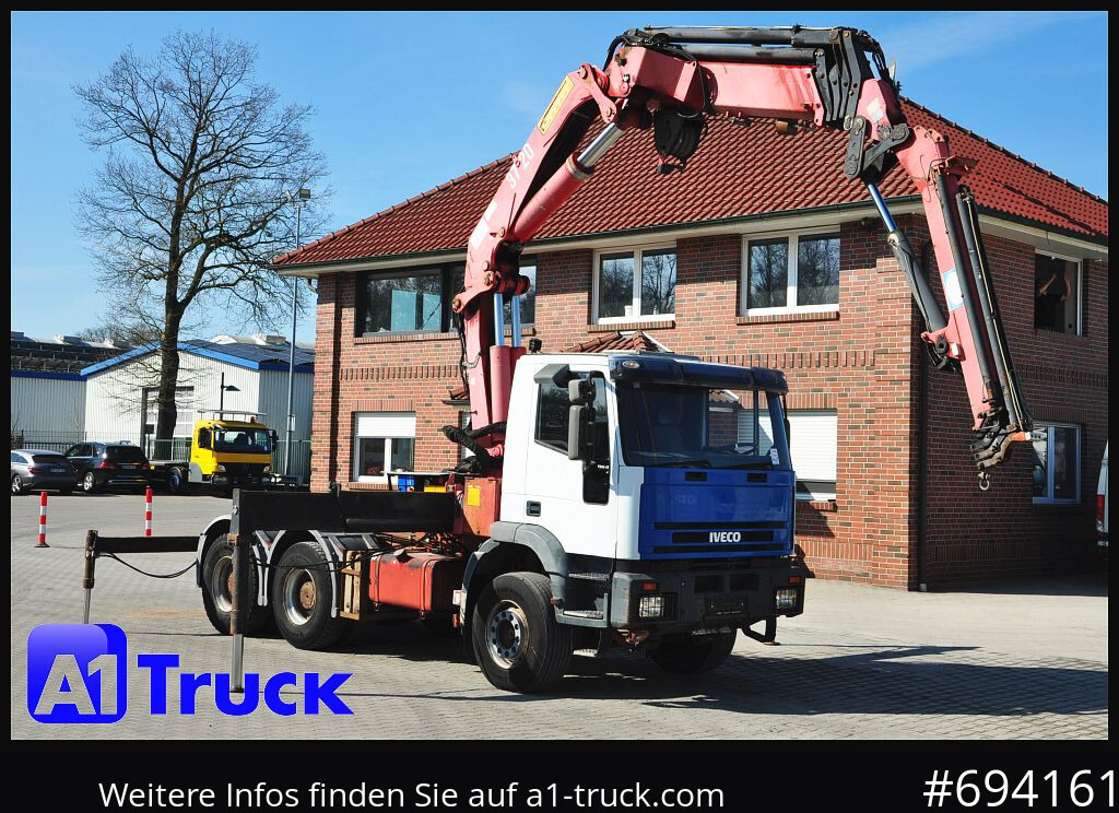 IVECO-MAGIRUS 420 6x4, HMF3722 Jib Funk Seilwinde, leasing IVECO-MAGIRUS 420 6x4, HMF3722 Jib Funk Seilwinde,: obrázek 14