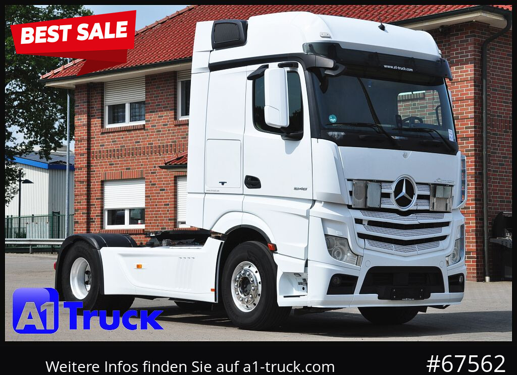 MERCEDES-BENZ Actros 1848 BigSpace Hydraulik, - Tahač: obrázek 1 MERCEDES-BENZ Actros 1848 BigSpace Hydraulik, - Tahač: obrázek 1