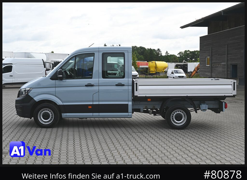 Dodávka valník, Dodávka s dvojitou kabinou VOLKSWAGEN Crafter 35 Pritsche Doka, AHK, 7-Sitzer: obrázek 12