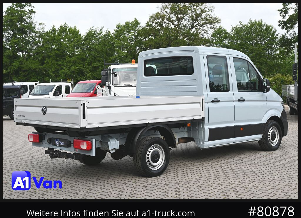 Dodávka valník, Dodávka s dvojitou kabinou VOLKSWAGEN Crafter 35 Pritsche Doka, AHK, 7-Sitzer: obrázek 9
