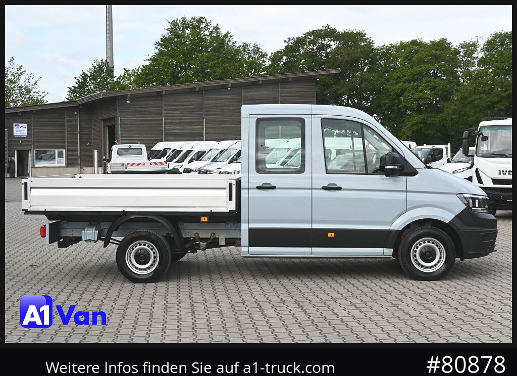 Dodávka valník, Dodávka s dvojitou kabinou VOLKSWAGEN Crafter 35 Pritsche Doka, AHK, 7-Sitzer: obrázek 8