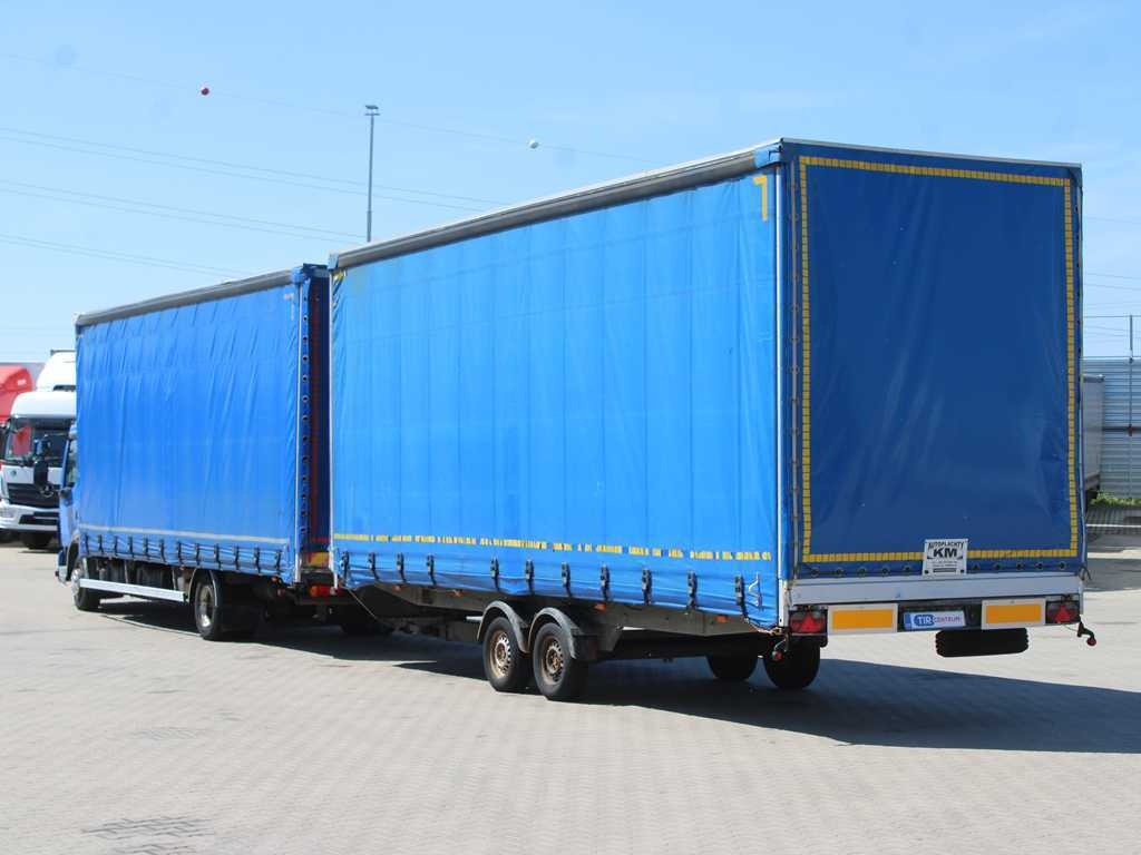 DAF FA LF 45, EURO 5, TYRES 80% + AGADOS TRAILER - Plachtový nákladní auto: obrázek 5 DAF FA LF 45, EURO 5, TYRES 80% + AGADOS TRAILER - Plachtový nákladní auto: obrázek 5