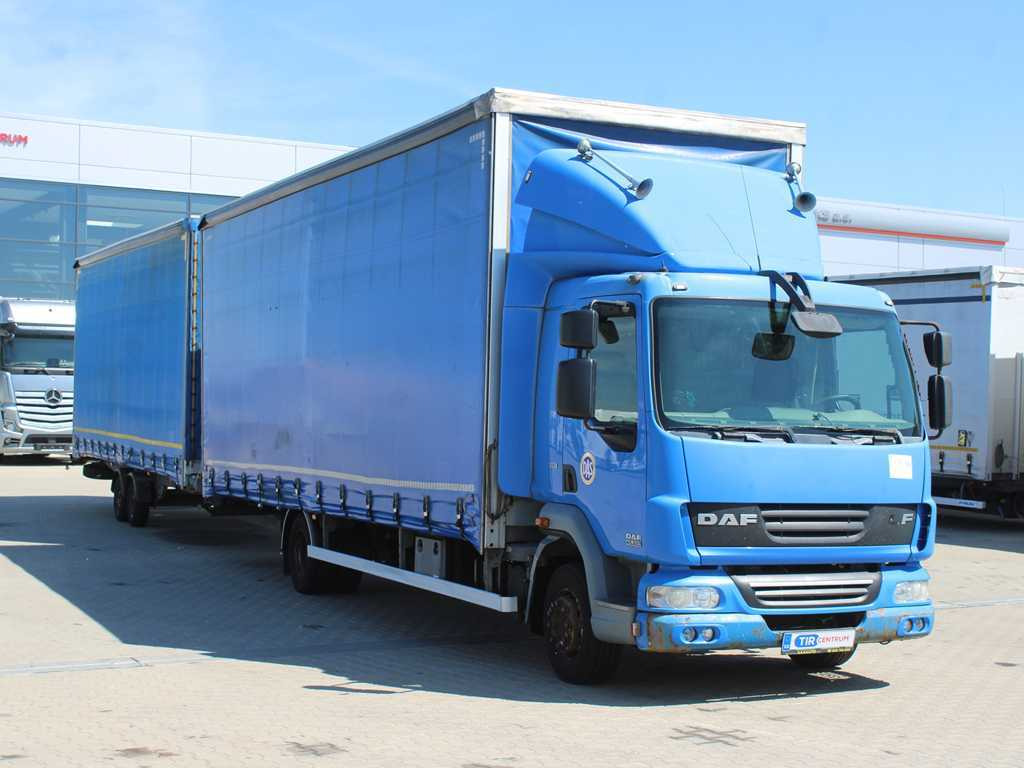 DAF FA LF 45, EURO 5, TYRES 80% + AGADOS TRAILER - Plachtový nákladní auto: obrázek 3 DAF FA LF 45, EURO 5, TYRES 80% + AGADOS TRAILER - Plachtový nákladní auto: obrázek 3