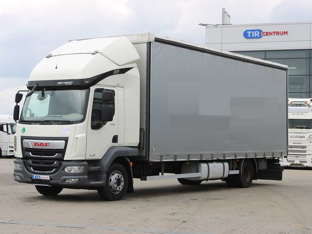 DAF LF 290 FA, EURO 6, SLEEPING BODY - Plachtový nákladní auto: obrázek 1 DAF LF 290 FA, EURO 6, SLEEPING BODY - Plachtový nákladní auto: obrázek 1
