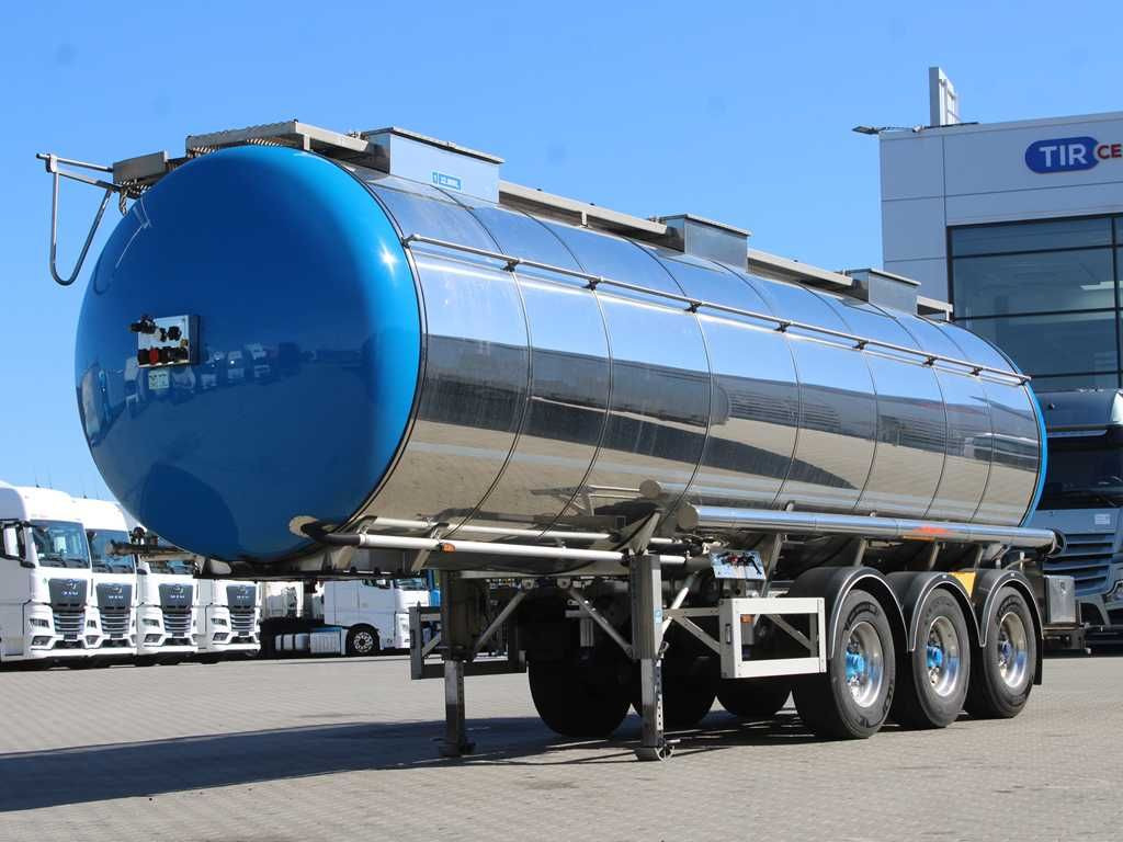 Feldbinder FELDBINDER tsa 32.3, NO ADR, 32m³, LIFTING AXLE - Cisternový návěs: obrázek 1 Feldbinder FELDBINDER tsa 32.3, NO ADR, 32m³, LIFTING AXLE - Cisternový návěs: obrázek 1