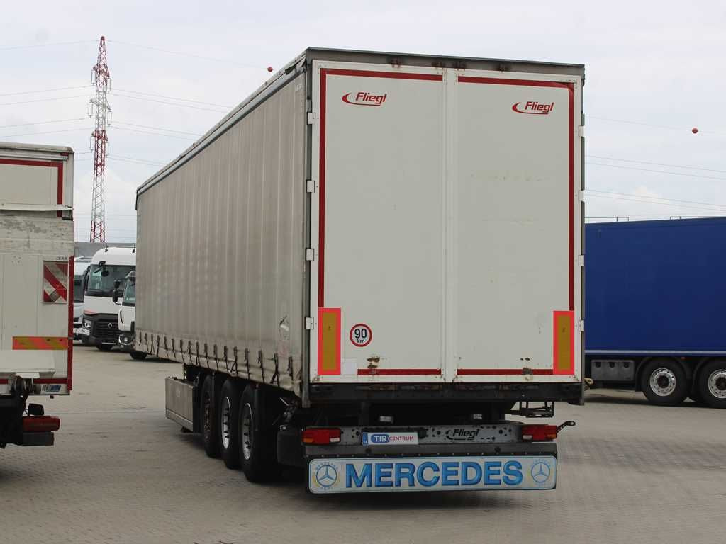 Fliegl SDS 390, MULDA, MULTILOCK, LIFTING AXLE, SAF - Plachtový návěs: obrázek 4 Fliegl SDS 390, MULDA, MULTILOCK, LIFTING AXLE, SAF - Plachtový návěs: obrázek 4