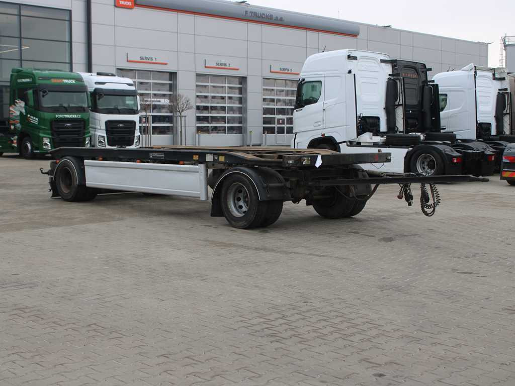 Hüffermann HAR 18.70, SAF AXLES, TIRES 80% - Hákový/ Ramenový nosič přívěs: obrázek 3 Hüffermann HAR 18.70, SAF AXLES, TIRES 80% - Hákový/ Ramenový nosič přívěs: obrázek 3