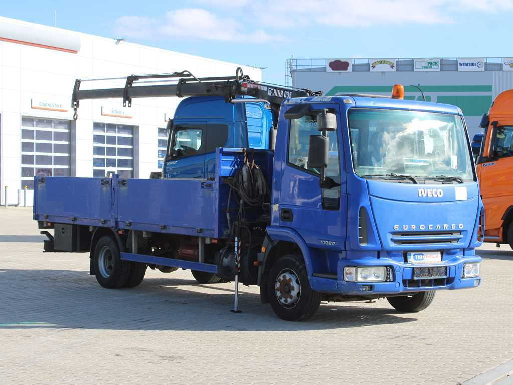 Iveco EUROCARGO 100E17, EURO 3, HYDRAULIC ARM HIAB 035-2 - Nákladní automobil valníkový/ Plošinový, Auto s hydraulickou rukou: obrázek 3 Iveco EUROCARGO 100E17, EURO 3, HYDRAULIC ARM HIAB 035-2 - Nákladní automobil valníkový/ Plošinový, Auto s hydraulickou rukou: obrázek 3