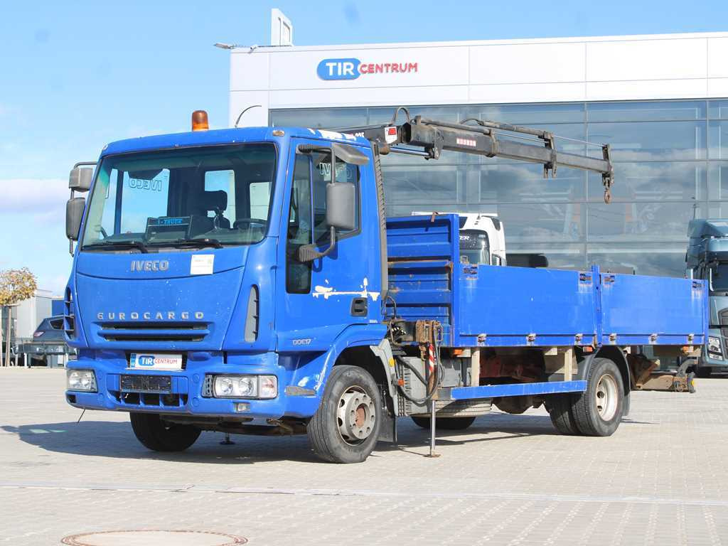 Iveco EUROCARGO 100E17, EURO 3, HYDRAULIC ARM HIAB 035-2 - Nákladní automobil valníkový/ Plošinový, Auto s hydraulickou rukou: obrázek 1 Iveco EUROCARGO 100E17, EURO 3, HYDRAULIC ARM HIAB 035-2 - Nákladní automobil valníkový/ Plošinový, Auto s hydraulickou rukou: obrázek 1
