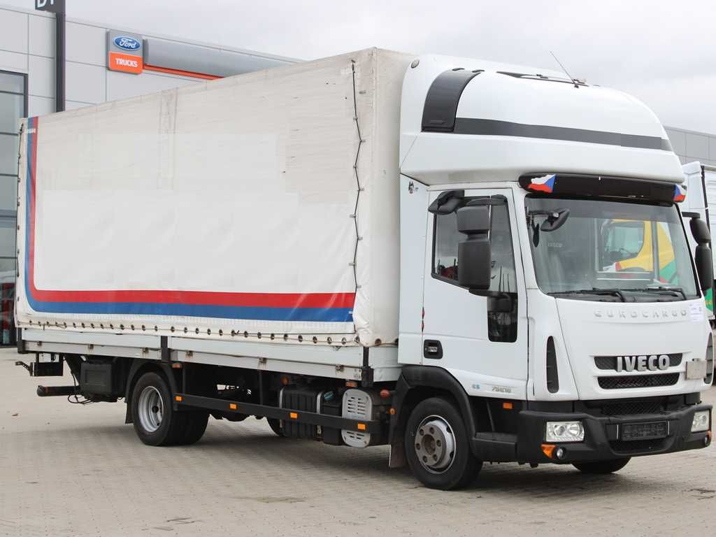 Iveco EUROCARGO 75E18, HYDRAULIC LIFT, SLEEPING CABIN Iveco EUROCARGO 75E18, TAIL LIFT, SLEEPING CABIN - Plachtový nákladní auto: obrázek 2 Iveco EUROCARGO 75E18, HYDRAULIC LIFT, SLEEPING CABIN Iveco EUROCARGO 75E18, TAIL LIFT, SLEEPING CABIN - Plachtový nákladní auto: obrázek 2