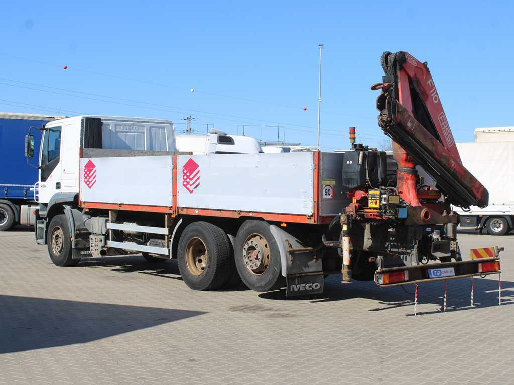 Iveco STRALIS 400, 6X2, EURO 3, HYDRAULIC ARM FASSI F110 - Nákladní automobil valníkový/ Plošinový, Auto s hydraulickou rukou: obrázek 5 Iveco STRALIS 400, 6X2, EURO 3, HYDRAULIC ARM FASSI F110 - Nákladní automobil valníkový/ Plošinový, Auto s hydraulickou rukou: obrázek 5