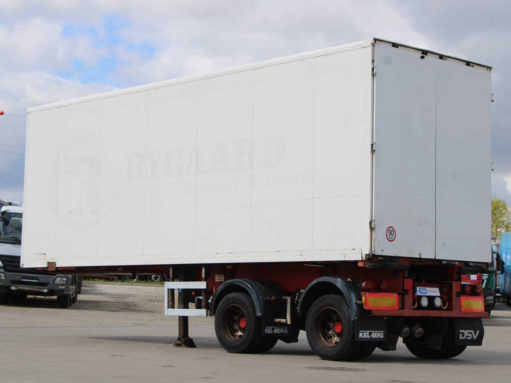 KEL-BERG E36S2, AXLES 10t, EXPANDABLE, SAF AXLES - Skříňový návěs: obrázek 5 KEL-BERG E36S2, AXLES 10t, EXPANDABLE, SAF AXLES - Skříňový návěs: obrázek 5
