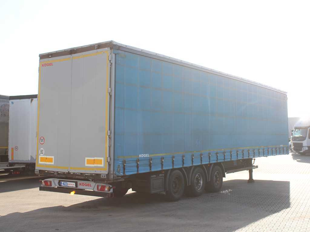 Kögel S 24, LOWDECK, LIFTING AXLE, LIFTING ROOF, MULTILOCK - Plachtový návěs: obrázek 4 Kögel S 24, LOWDECK, LIFTING AXLE, LIFTING ROOF, MULTILOCK - Plachtový návěs: obrázek 4