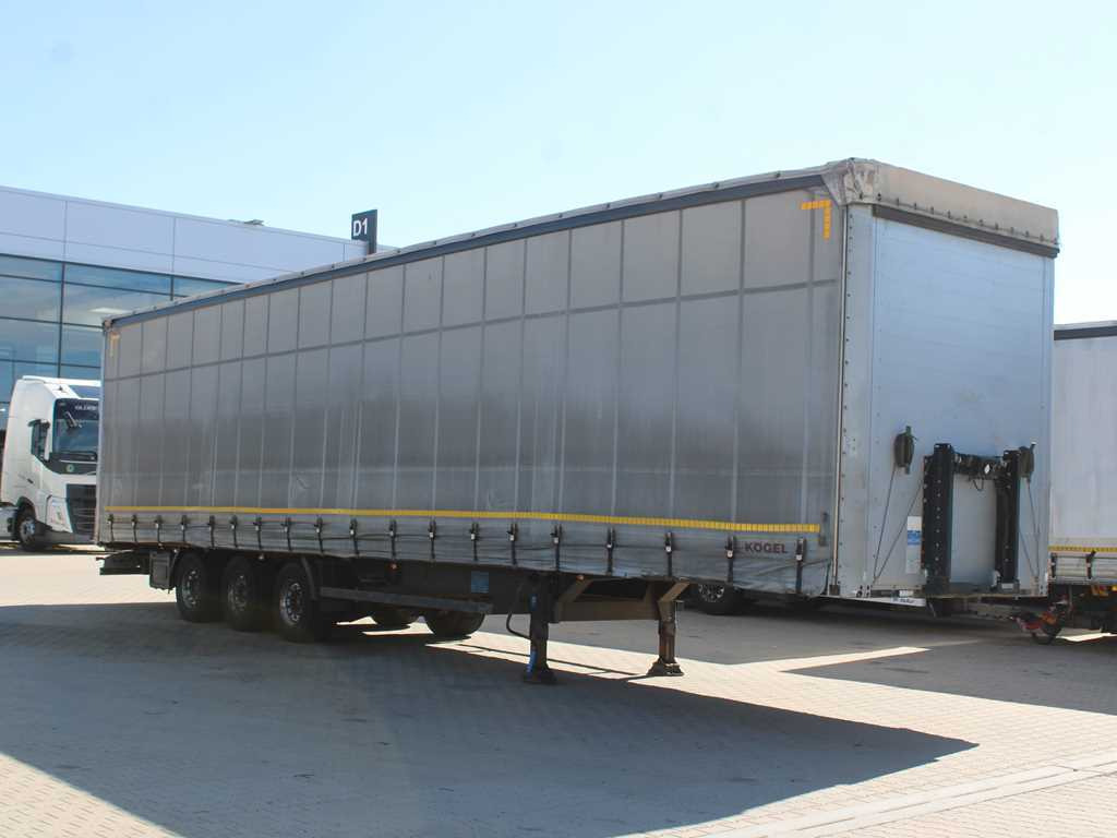 Kögel SN 24 MEGA, SAF, LOWDECK, LIFT AXLE, LIFTING ROOF, MULTILOCK - Plachtový návěs: obrázek 3 Kögel SN 24 MEGA, SAF, LOWDECK, LIFT AXLE, LIFTING ROOF, MULTILOCK - Plachtový návěs: obrázek 3