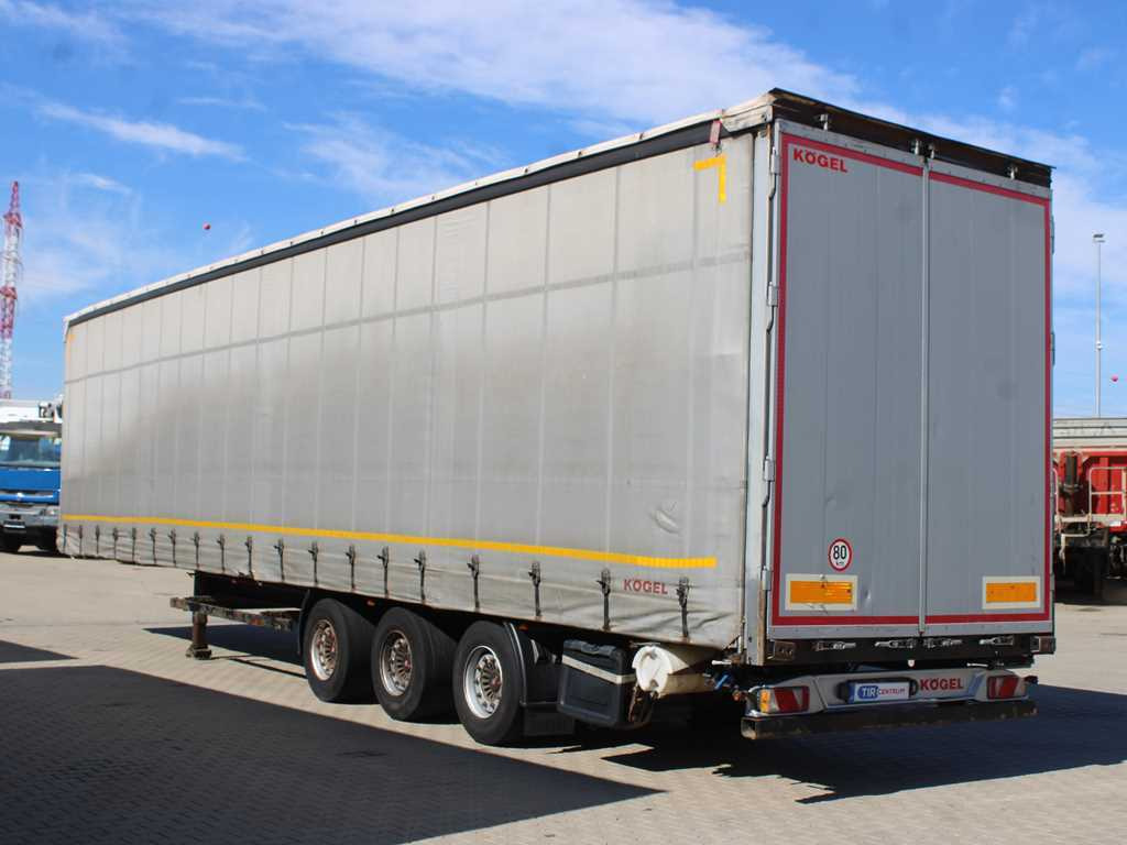 Kögel SN 24 MEGA, SAF, LOWDECK, LIFT AXLE, LIFTING ROOF, MULTILOCK - Plachtový návěs: obrázek 5 Kögel SN 24 MEGA, SAF, LOWDECK, LIFT AXLE, LIFTING ROOF, MULTILOCK - Plachtový návěs: obrázek 5