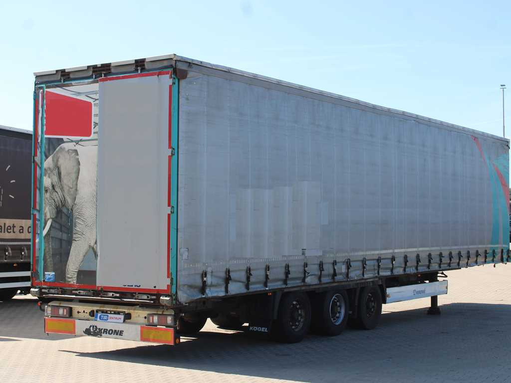 Krone SD 04, LOWDECK, LIFTING AXLE, LIFT ROOF - Plachtový návěs: obrázek 4 Krone SD 04, LOWDECK, LIFTING AXLE, LIFT ROOF - Plachtový návěs: obrázek 4