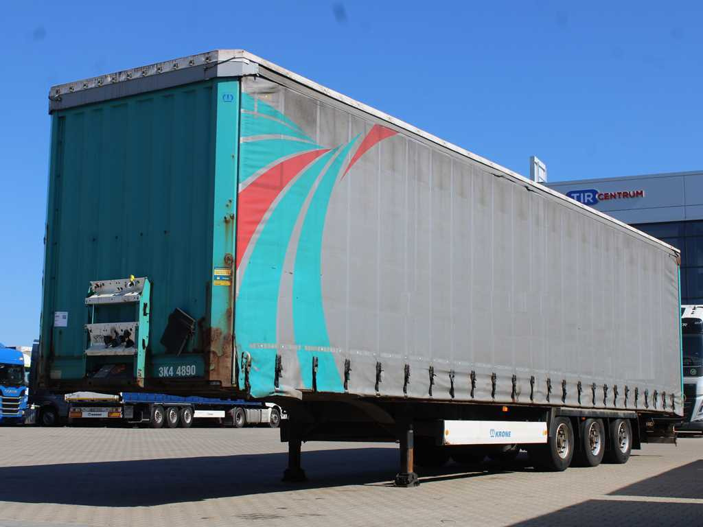 Krone SD 04, LOWDECK, LIFTING AXLE, LIFT ROOF - Plachtový návěs: obrázek 1 Krone SD 04, LOWDECK, LIFTING AXLE, LIFT ROOF - Plachtový návěs: obrázek 1