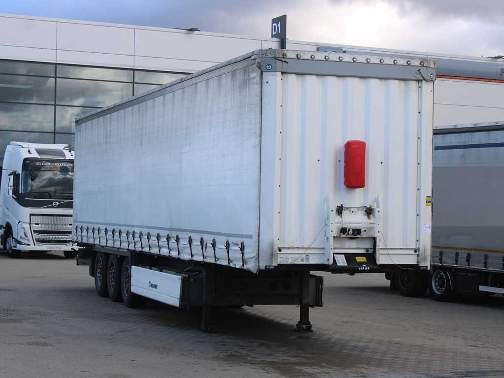 Krone SD, LIFT AXLE, 2X PALLET BASKET, MULTILOCK - Plachtový návěs: obrázek 3 Krone SD, LIFT AXLE, 2X PALLET BASKET, MULTILOCK - Plachtový návěs: obrázek 3