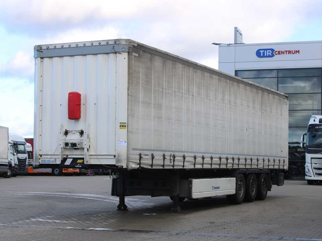 Krone SD, LIFT AXLE, 2X PALLET BASKET, MULTILOCK - Plachtový návěs: obrázek 1 Krone SD, LIFT AXLE, 2X PALLET BASKET, MULTILOCK - Plachtový návěs: obrázek 1