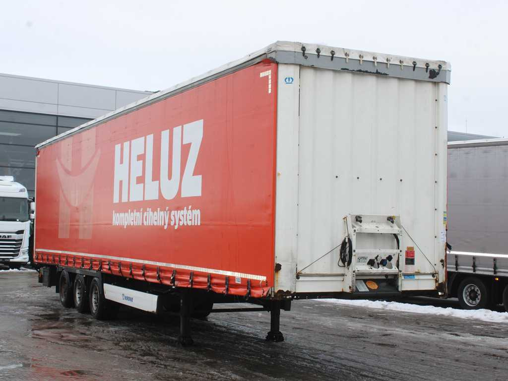 Krone SD, LOWDECK, MULTILOCK, LIFTING AXLE, LIFTING ROOF - Plachtový návěs: obrázek 3 Krone SD, LOWDECK, MULTILOCK, LIFTING AXLE, LIFTING ROOF - Plachtový návěs: obrázek 3