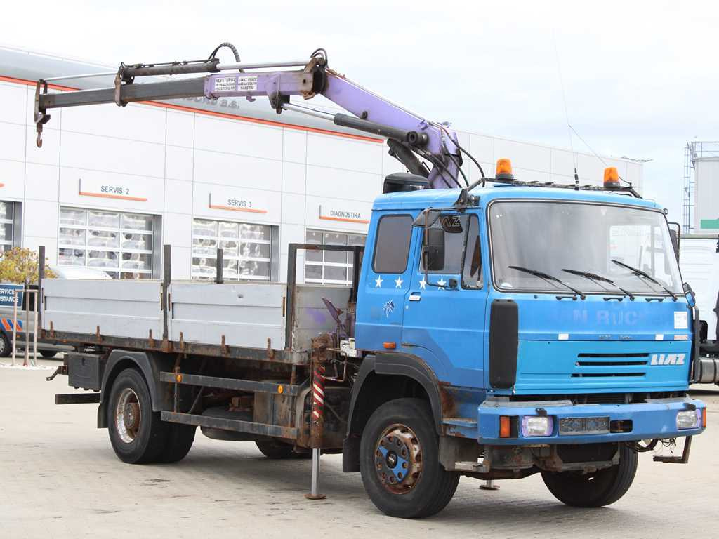 Liaz 18.23, NJ SR-70 PT HYDRAULIC ARM, LIGHTHOUSES - Nákladní automobil valníkový/ Plošinový, Auto s hydraulickou rukou: obrázek 3 Liaz 18.23, NJ SR-70 PT HYDRAULIC ARM, LIGHTHOUSES - Nákladní automobil valníkový/ Plošinový, Auto s hydraulickou rukou: obrázek 3