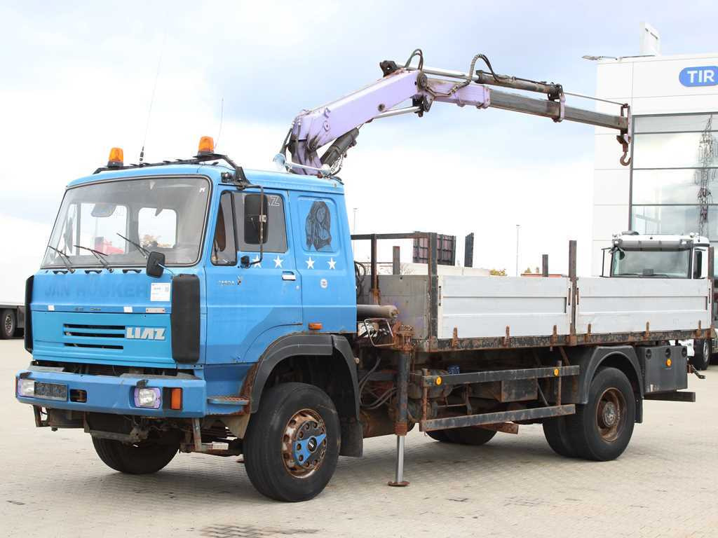Liaz 18.23, NJ SR-70 PT HYDRAULIC ARM, LIGHTHOUSES - Nákladní automobil valníkový/ Plošinový, Auto s hydraulickou rukou: obrázek 1 Liaz 18.23, NJ SR-70 PT HYDRAULIC ARM, LIGHTHOUSES - Nákladní automobil valníkový/ Plošinový, Auto s hydraulickou rukou: obrázek 1
