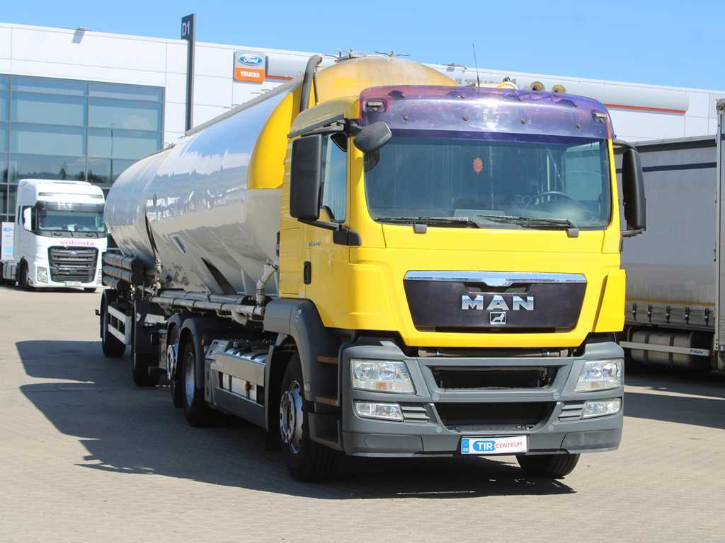 MAN TGA 26.440, 6x2, EURO 5, FELDBINDER 30m3, LIFTING AXLE, SILO + SPITZER (2006) - Cisternové vozidlo: obrázek 3 MAN TGA 26.440, 6x2, EURO 5, FELDBINDER 30m3, LIFTING AXLE, SILO + SPITZER (2006) - Cisternové vozidlo: obrázek 3