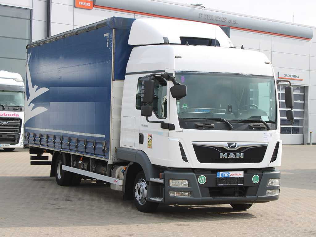 MAN TGL 8.190, EURO 6, TIRES 80% - Plachtový nákladní auto: obrázek 3 MAN TGL 8.190, EURO 6, TIRES 80% - Plachtový nákladní auto: obrázek 3