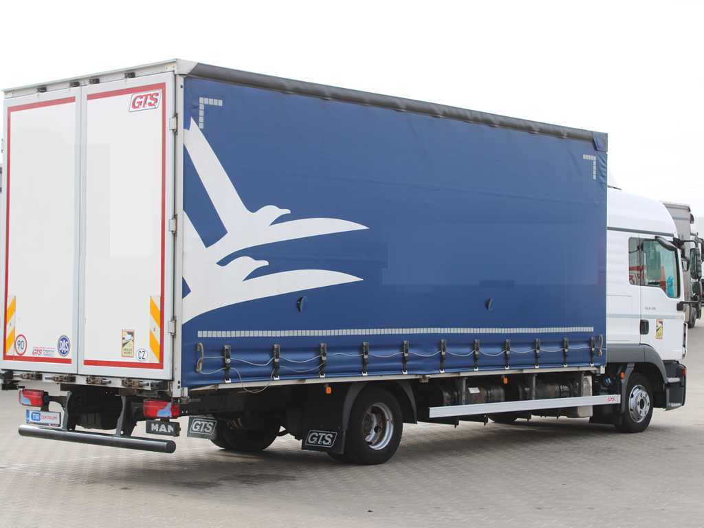 MAN TGL 8.190, EURO 6, TIRES 80% - Plachtový nákladní auto: obrázek 4 MAN TGL 8.190, EURO 6, TIRES 80% - Plachtový nákladní auto: obrázek 4