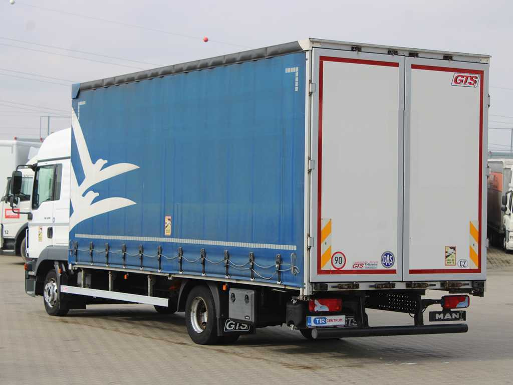 MAN TGL 8.190, EURO 6, TIRES 80% - Plachtový nákladní auto: obrázek 5 MAN TGL 8.190, EURO 6, TIRES 80% - Plachtový nákladní auto: obrázek 5