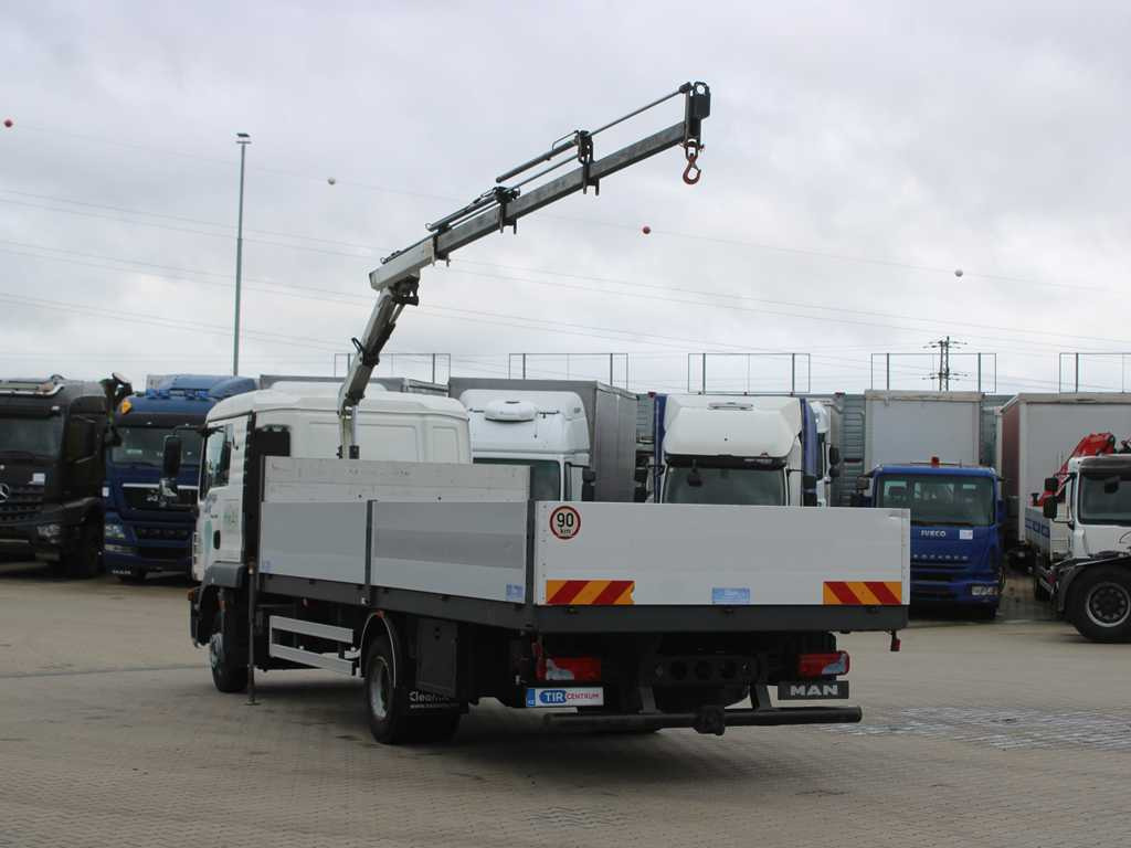 MAN TGL 8.220, EURO 5, SIDEBOARD, TIRES 80%, HYDRAULIC ARM TLC_38A.3 - Nákladní automobil valníkový/ Plošinový, Auto s hydraulickou rukou: obrázek 5 MAN TGL 8.220, EURO 5, SIDEBOARD, TIRES 80%, HYDRAULIC ARM TLC_38A.3 - Nákladní automobil valníkový/ Plošinový, Auto s hydraulickou rukou: obrázek 5