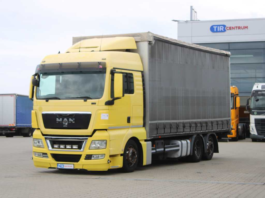 MAN TGX 24.440, EURO 5EEV, 6X2, AIR SUSPENSION - Plachtový nákladní auto: obrázek 1 MAN TGX 24.440, EURO 5EEV, 6X2, AIR SUSPENSION - Plachtový nákladní auto: obrázek 1