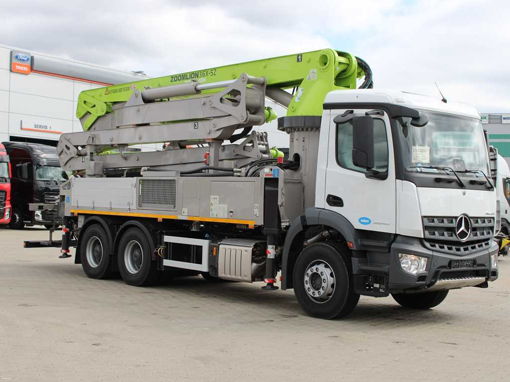 Mercedes-Benz ACTROS 2840, 6X4, Car pump ZOOMLION ZL36X-5Z - Autočerpadlo: obrázek 3 Mercedes-Benz ACTROS 2840, 6X4, Car pump ZOOMLION ZL36X-5Z - Autočerpadlo: obrázek 3