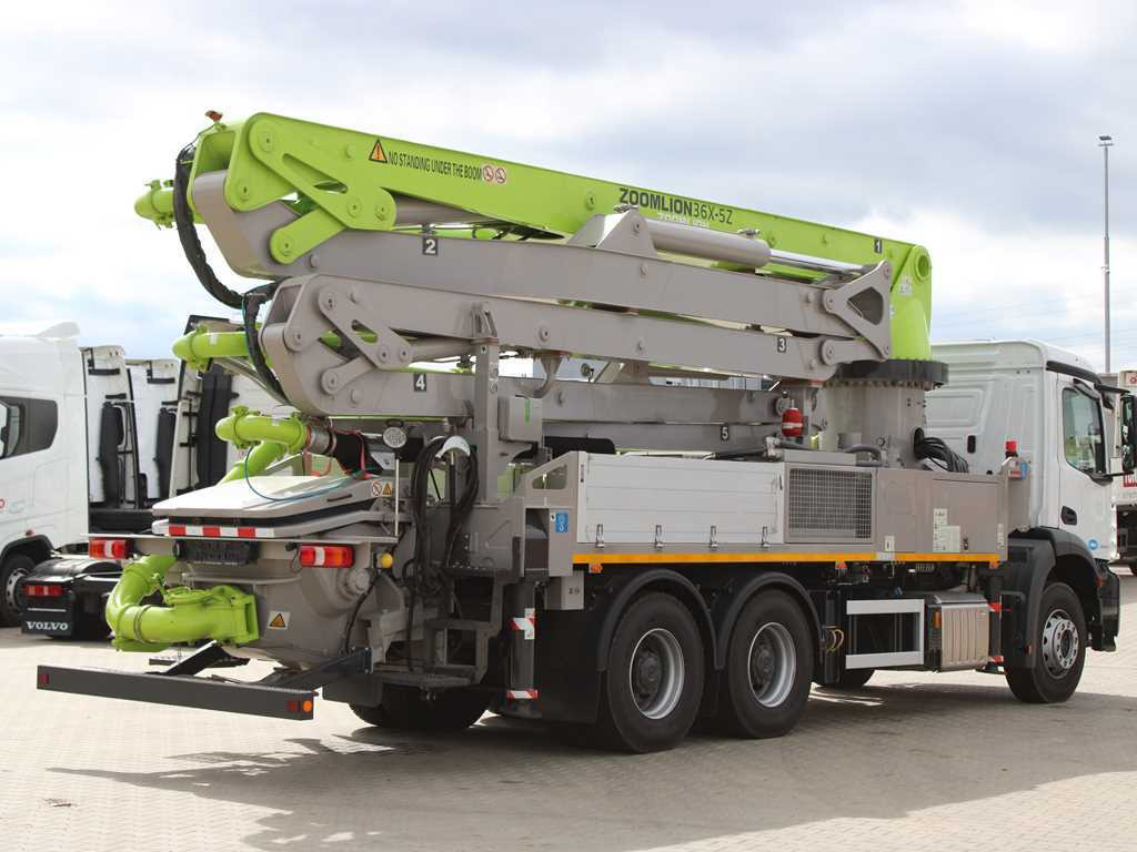 Mercedes-Benz ACTROS 2840, 6X4, Car pump ZOOMLION ZL36X-5Z - Autočerpadlo: obrázek 4 Mercedes-Benz ACTROS 2840, 6X4, Car pump ZOOMLION ZL36X-5Z - Autočerpadlo: obrázek 4