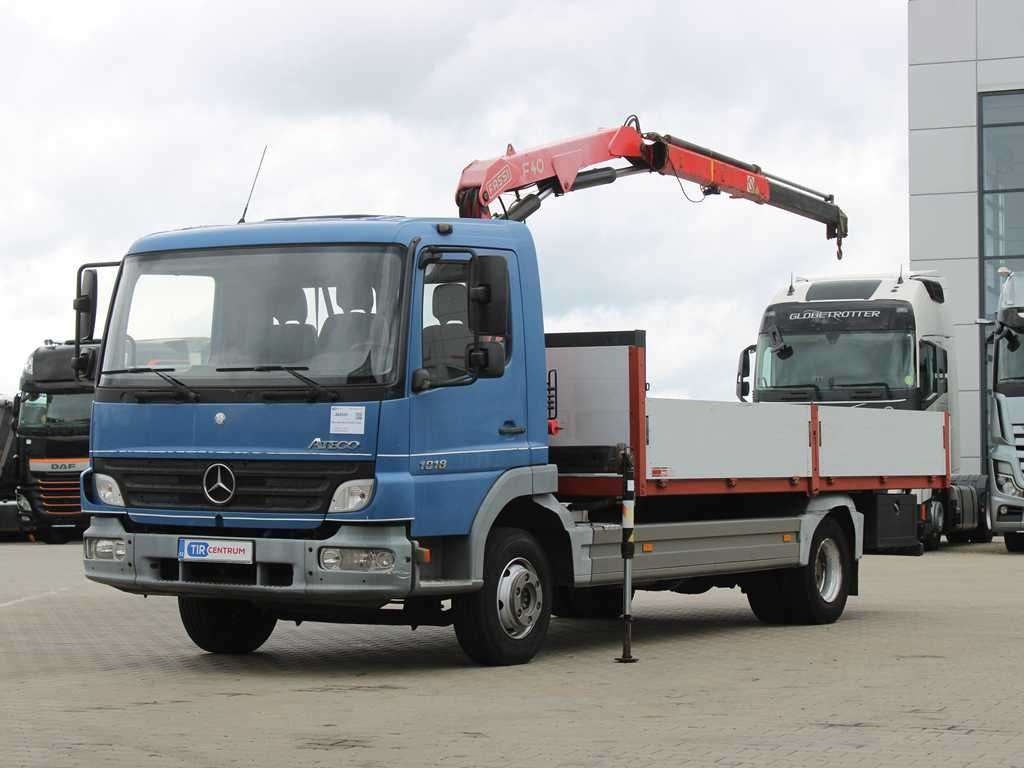 Mercedes-Benz ATEGO 1018, EURO 3, CRANE FASSI F40A.21 - Auto s hydraulickou rukou: obrázek 1 Mercedes-Benz ATEGO 1018, EURO 3, CRANE FASSI F40A.21 - Auto s hydraulickou rukou: obrázek 1