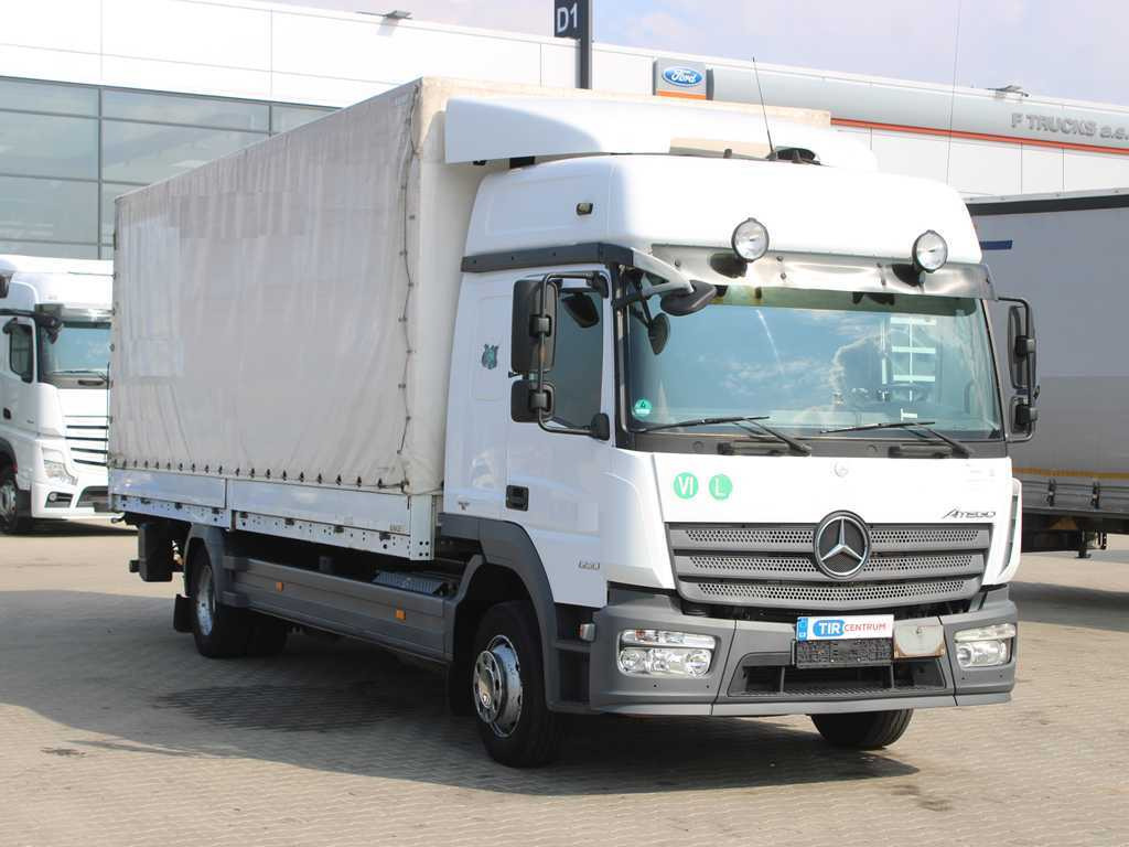 Mercedes-Benz ATEGO 1230, EURO 6, HYDRAULIC FRONT, SIDES - Plachtový nákladní auto: obrázek 3 Mercedes-Benz ATEGO 1230, EURO 6, HYDRAULIC FRONT, SIDES - Plachtový nákladní auto: obrázek 3