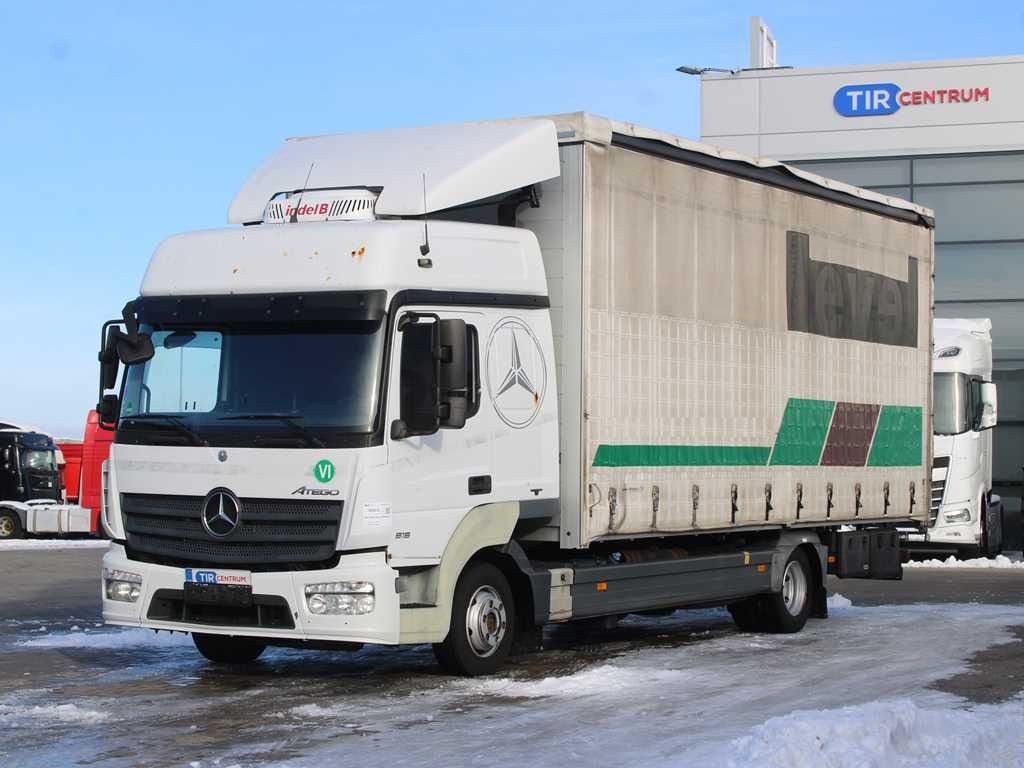 Mercedes-Benz ATEGO 816, EURO 6, INDEPENDENT AIR CONDITIONING - Plachtový nákladní auto: obrázek 1 Mercedes-Benz ATEGO 816, EURO 6, INDEPENDENT AIR CONDITIONING - Plachtový nákladní auto: obrázek 1