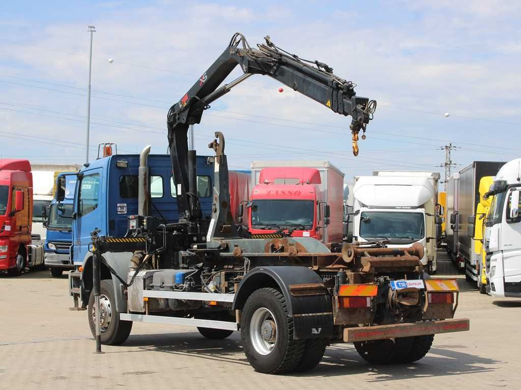 Mercedes-Benz AXOR 1824, CRANE HIAB 099B-3 DUO, 4x4 - Hákový nosič kontejnerů, Auto s hydraulickou rukou: obrázek 4 Mercedes-Benz AXOR 1824, CRANE HIAB 099B-3 DUO, 4x4 - Hákový nosič kontejnerů, Auto s hydraulickou rukou: obrázek 4