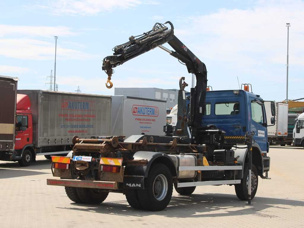 Mercedes-Benz AXOR 1824, CRANE HIAB 099B-3 DUO, 4x4 - Hákový nosič kontejnerů, Auto s hydraulickou rukou: obrázek 3 Mercedes-Benz AXOR 1824, CRANE HIAB 099B-3 DUO, 4x4 - Hákový nosič kontejnerů, Auto s hydraulickou rukou: obrázek 3