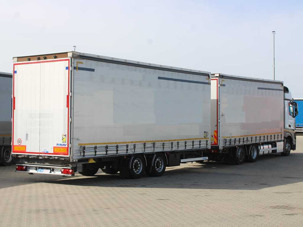 Mercedes-Benz Actros 2542, 6X2, EURO 6, AIR SUSPENSION + PANAV TV018H - Plachtový nákladní auto: obrázek 4 Mercedes-Benz Actros 2542, 6X2, EURO 6, AIR SUSPENSION + PANAV TV018H - Plachtový nákladní auto: obrázek 4