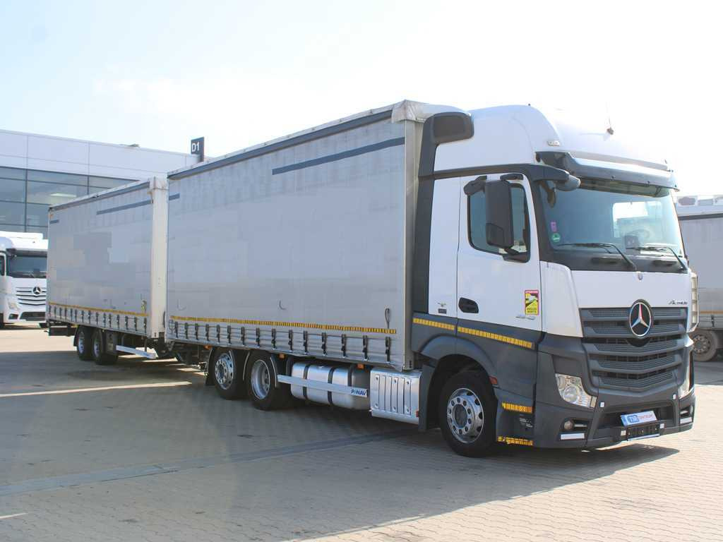 Mercedes-Benz Actros 2542, EURO 6, 6X2, AIR SUSPENSION + PANAV TV018M - Plachtový nákladní auto: obrázek 3 Mercedes-Benz Actros 2542, EURO 6, 6X2, AIR SUSPENSION + PANAV TV018M - Plachtový nákladní auto: obrázek 3