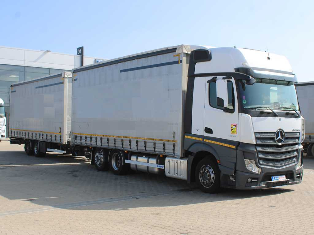 Mercedes-Benz Actros 2542, EURO 6, 6X2, AIR SUSPENSION + PANAV TV018M - Plachtový nákladní auto: obrázek 3 Mercedes-Benz Actros 2542, EURO 6, 6X2, AIR SUSPENSION + PANAV TV018M - Plachtový nákladní auto: obrázek 3