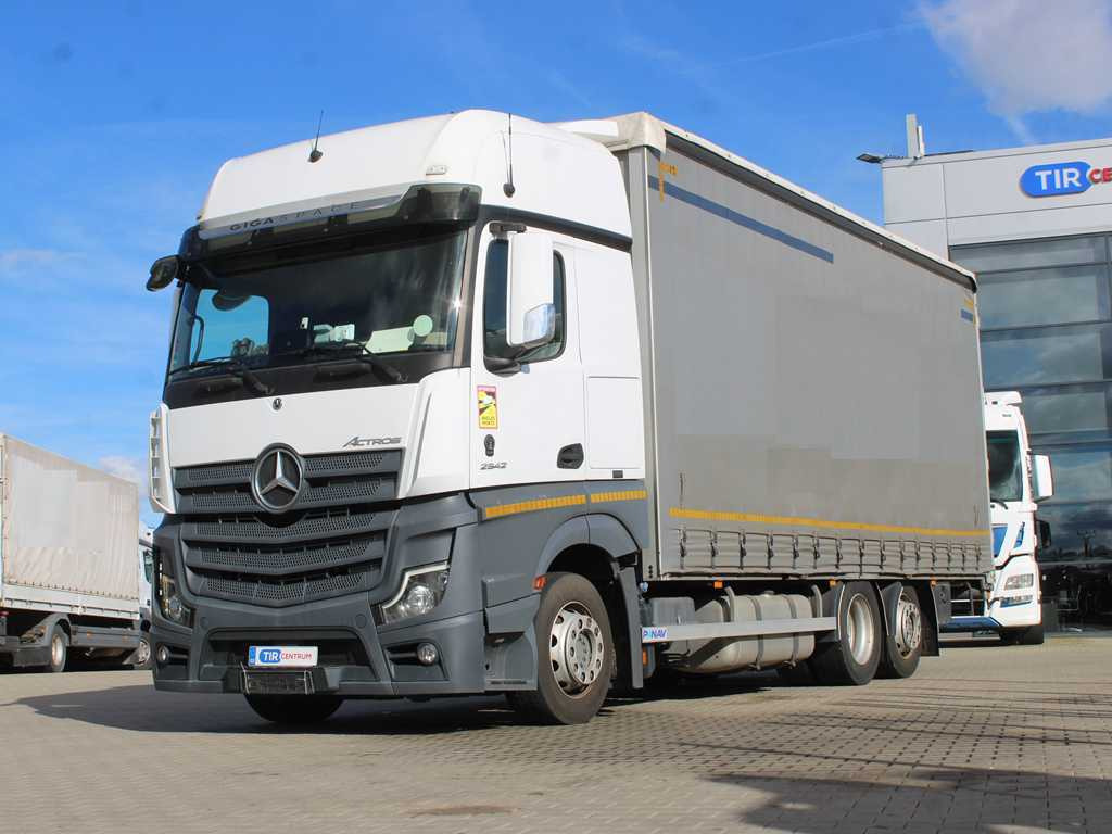 Mercedes-Benz Actros 2542, EURO 6, 6X2, NAVIGATION - Plachtový nákladní auto: obrázek 1 Mercedes-Benz Actros 2542, EURO 6, 6X2, NAVIGATION - Plachtový nákladní auto: obrázek 1