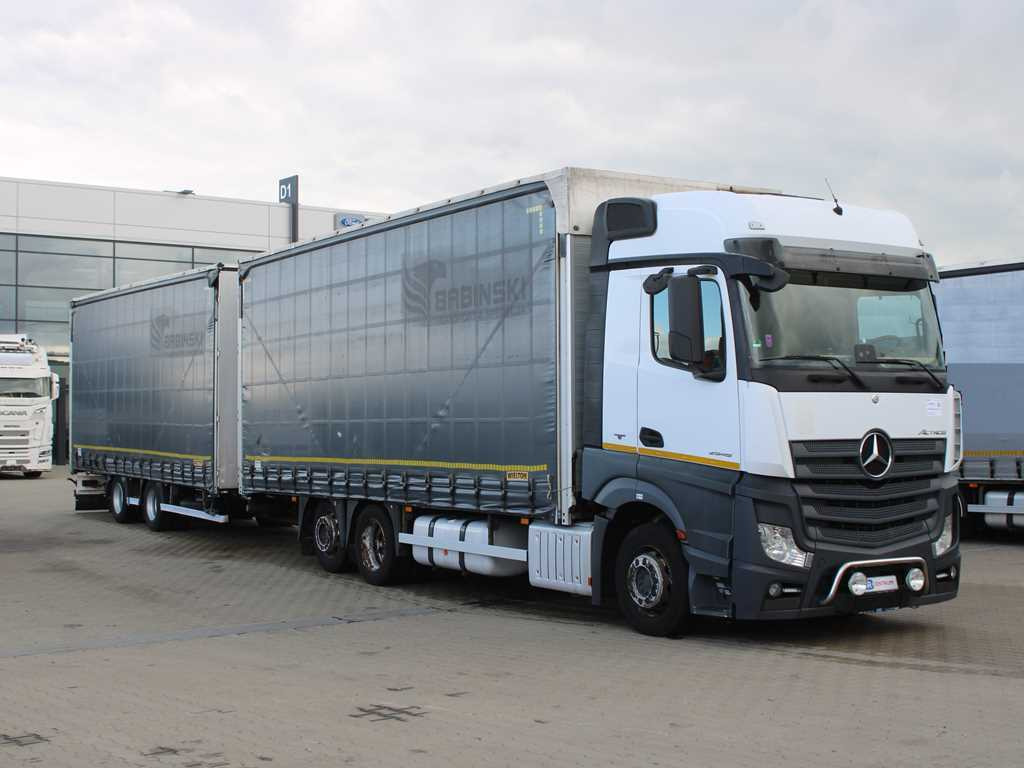 Mercedes-Benz Actros 2545, ROAD, LIFTING AXLE, AIR SUSPENSION, EURO 6 - Plachtový nákladní auto: obrázek 3 Mercedes-Benz Actros 2545, ROAD, LIFTING AXLE, AIR SUSPENSION, EURO 6 - Plachtový nákladní auto: obrázek 3