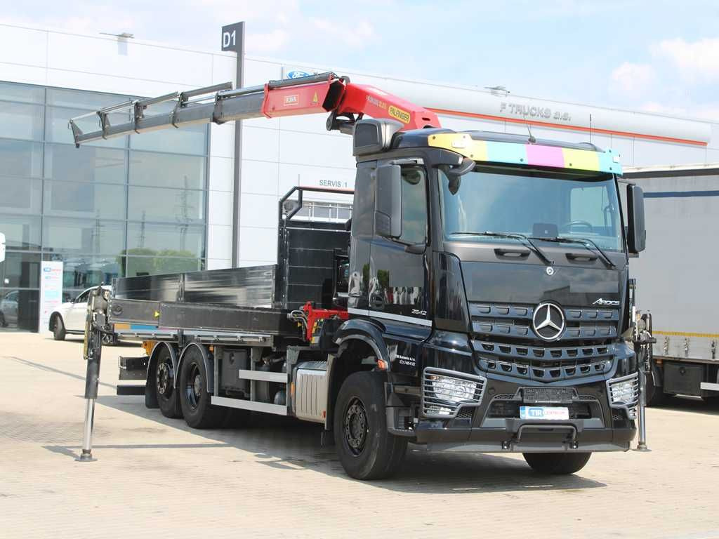 Mercedes-Benz Arocs 2542, 6X2, EURO 6, CAMERA, PALFINGER PK 24 - Auto s hydraulickou rukou: obrázek 2 Mercedes-Benz Arocs 2542, 6X2, EURO 6, CAMERA, PALFINGER PK 24 - Auto s hydraulickou rukou: obrázek 2