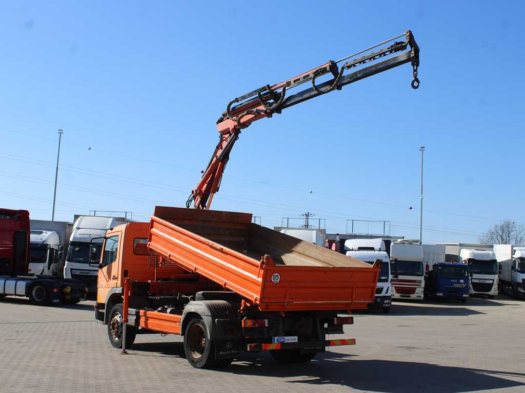 Mercedes-Benz Atego 1523, HYDRAULIC ARM ATLAS 60.1, THREE-SIDED - Sklápěč, Auto s hydraulickou rukou: obrázek 5 Mercedes-Benz Atego 1523, HYDRAULIC ARM ATLAS 60.1, THREE-SIDED - Sklápěč, Auto s hydraulickou rukou: obrázek 5