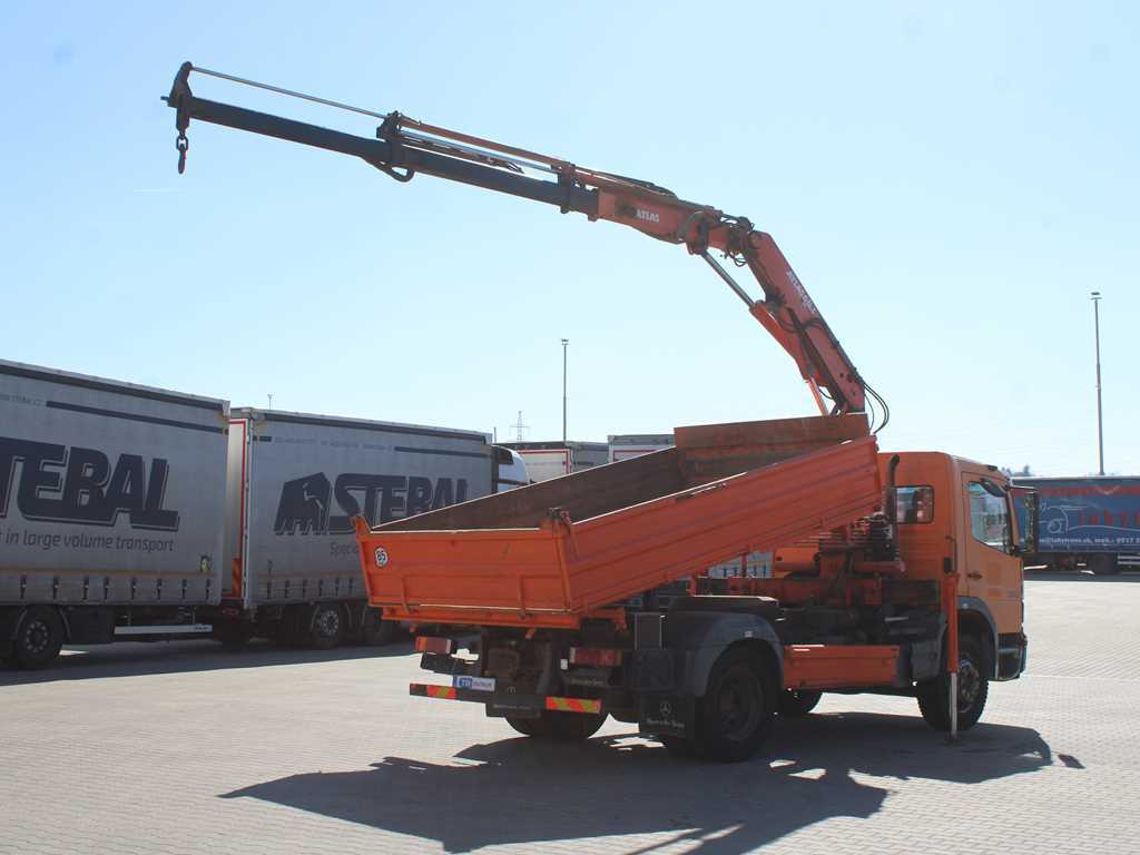 Mercedes-Benz Atego 1523, HYDRAULIC ARM ATLAS 60.1, THREE-SIDED - Sklápěč, Auto s hydraulickou rukou: obrázek 4 Mercedes-Benz Atego 1523, HYDRAULIC ARM ATLAS 60.1, THREE-SIDED - Sklápěč, Auto s hydraulickou rukou: obrázek 4