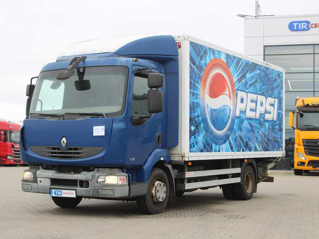 Renault MIDLUM 160.10, EURO 4, HYDRAULIC FRONT, TIRE 80% - Skříňový nákladní auto: obrázek 1 Renault MIDLUM 160.10, EURO 4, HYDRAULIC FRONT, TIRE 80% - Skříňový nákladní auto: obrázek 1