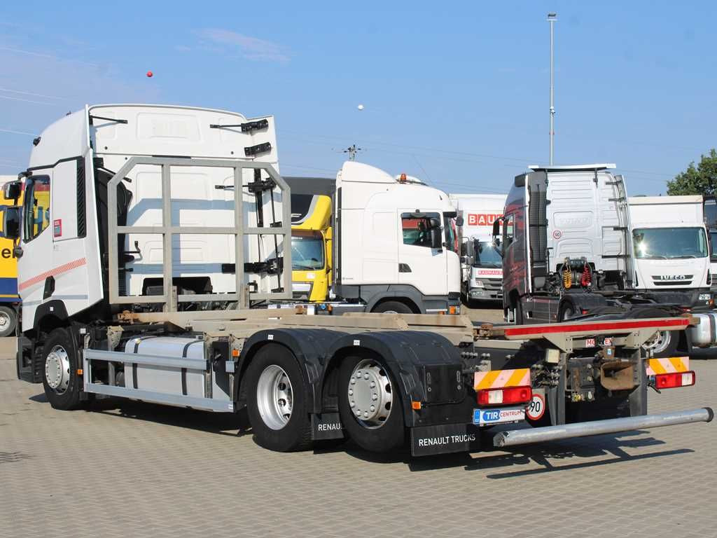 Renault T460, EURO 6, BDF, LIFTING AXLE, AIR SUSPENSIONS - Kontejnérový podvozek/ Výměnná nástavba: obrázek 4 Renault T460, EURO 6, BDF, LIFTING AXLE, AIR SUSPENSIONS - Kontejnérový podvozek/ Výměnná nástavba: obrázek 4