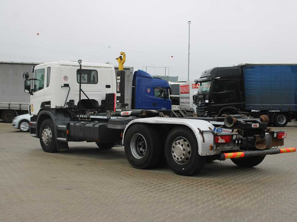 Scania P410, EURO 5, 6X2, CONTAINER HOOK CARRIER, LIFTING AXLE - Hákový nosič kontejnerů: obrázek 5 Scania P410, EURO 5, 6X2, CONTAINER HOOK CARRIER, LIFTING AXLE - Hákový nosič kontejnerů: obrázek 5